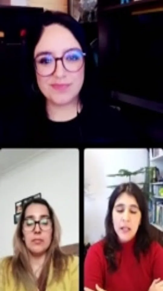 Captura de una conversación de FUVIEM sobre arquitectura, discapacidad y dependencia